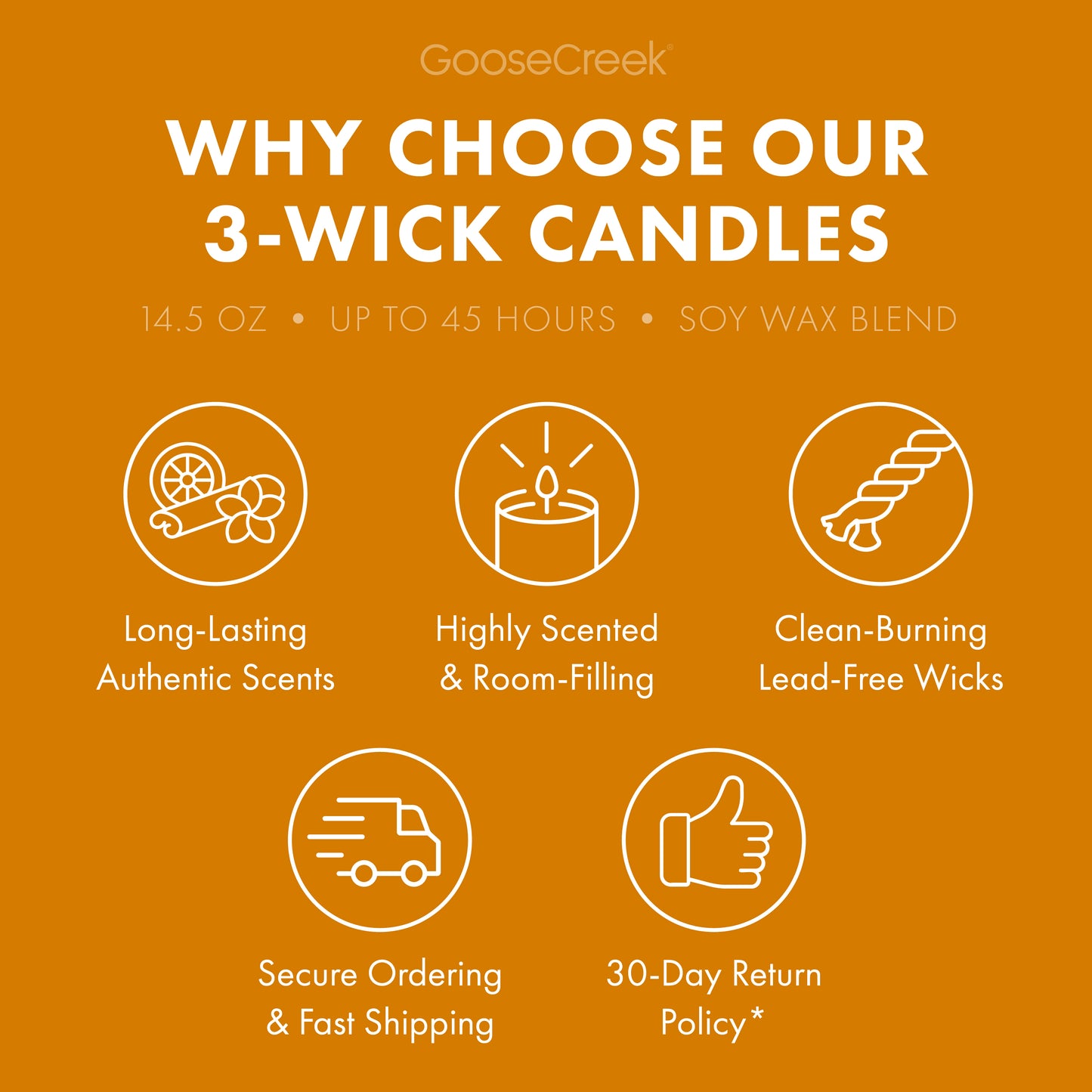 Toffee Kettle Corn 3-Wick Candle