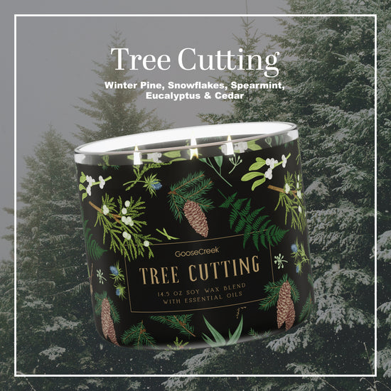 Tree Cutting Large 3-Wick Candle