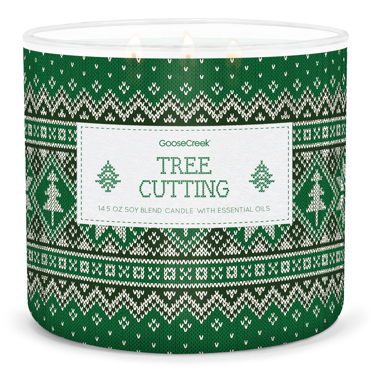 Tree Cutting Large 3-Wick Candle