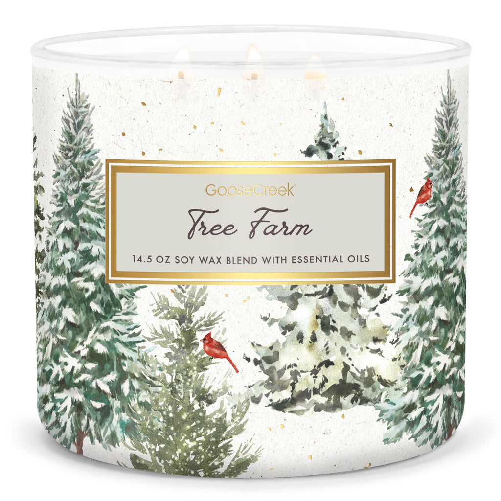 Classic Christmas Tree Large 3-Wick Candle - Authentic Holiday Scent for  Your Home – Goose Creek Candle