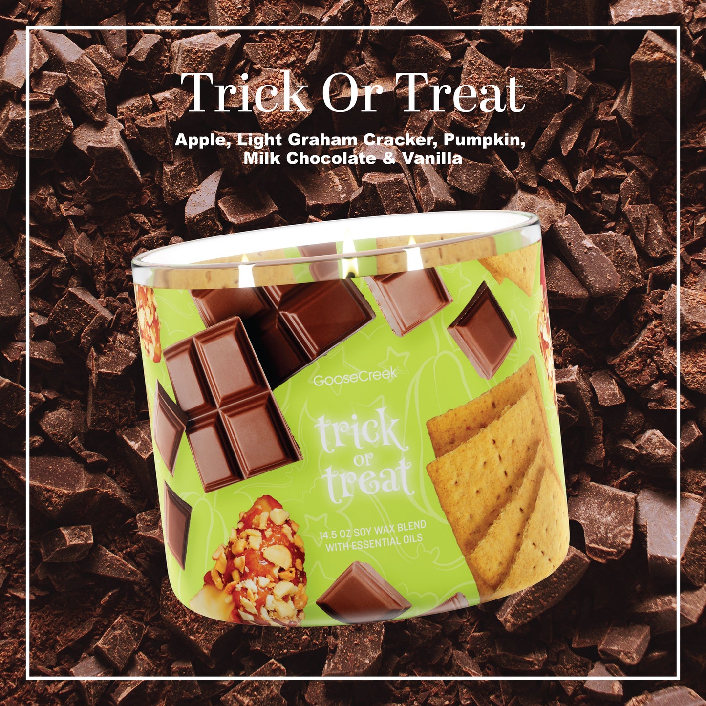 Trick Or Treat 3-Wick Candle