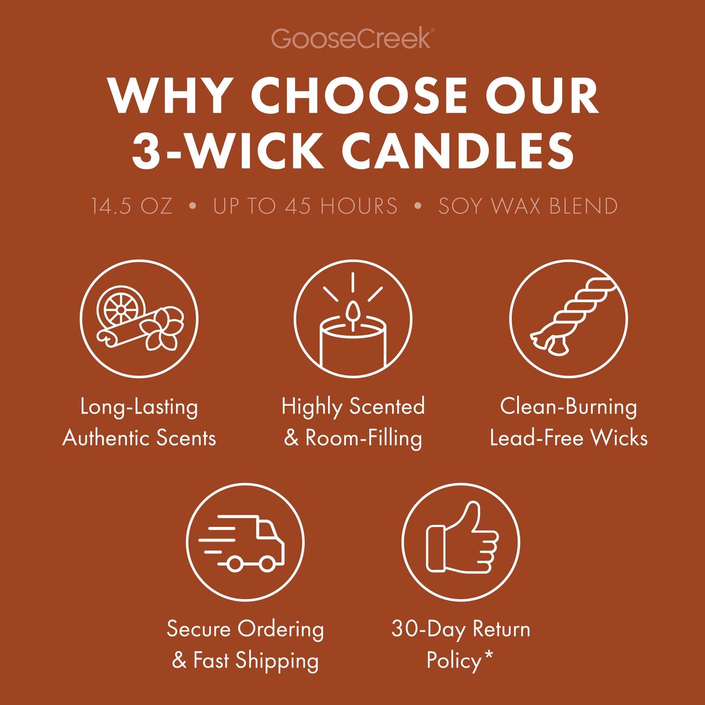 Trick Or Treat 3-Wick Candle