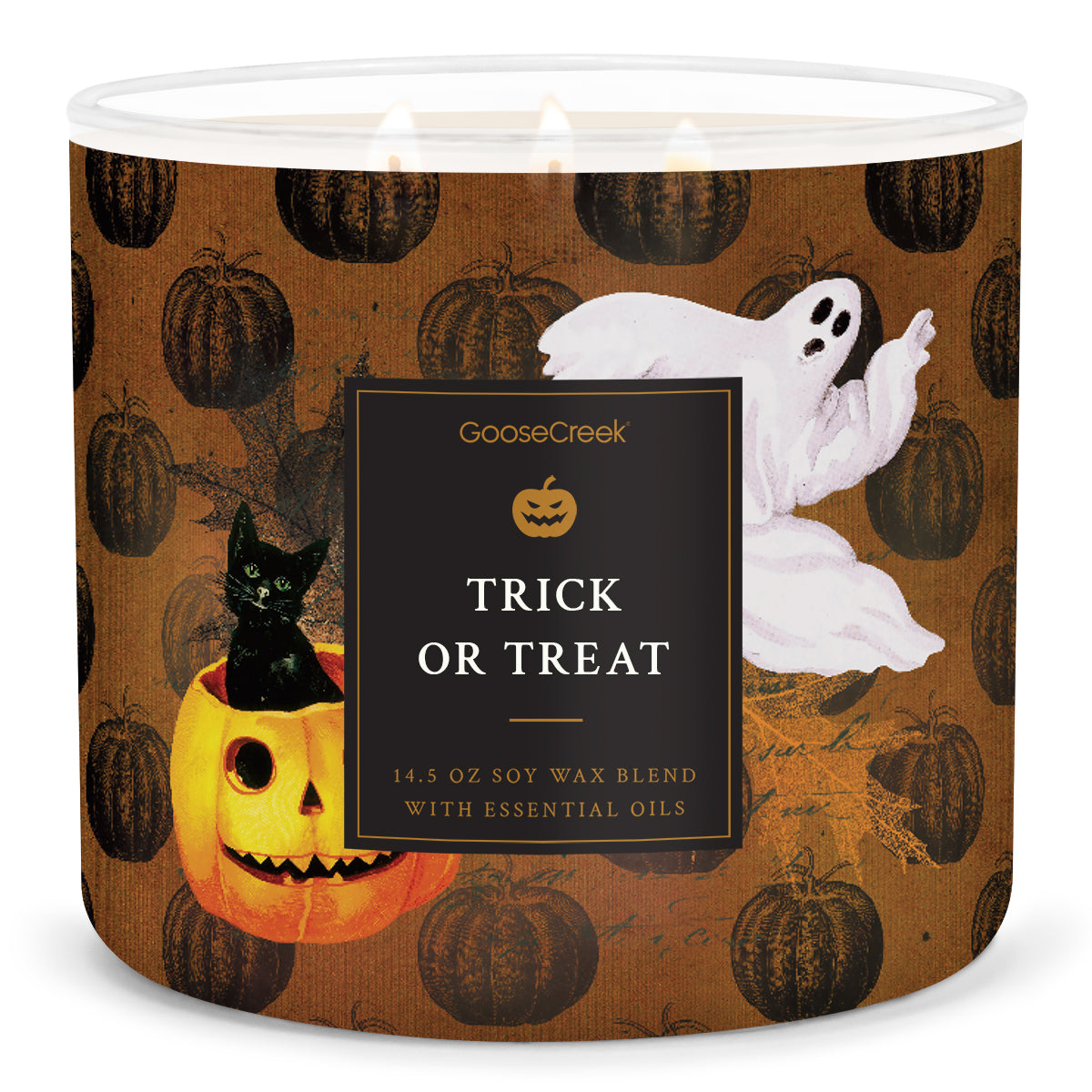 Trick Or Treat 3Wick Candle Goose Creek Candle