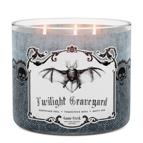 Twilight Graveyard Large 3-Wick Candle