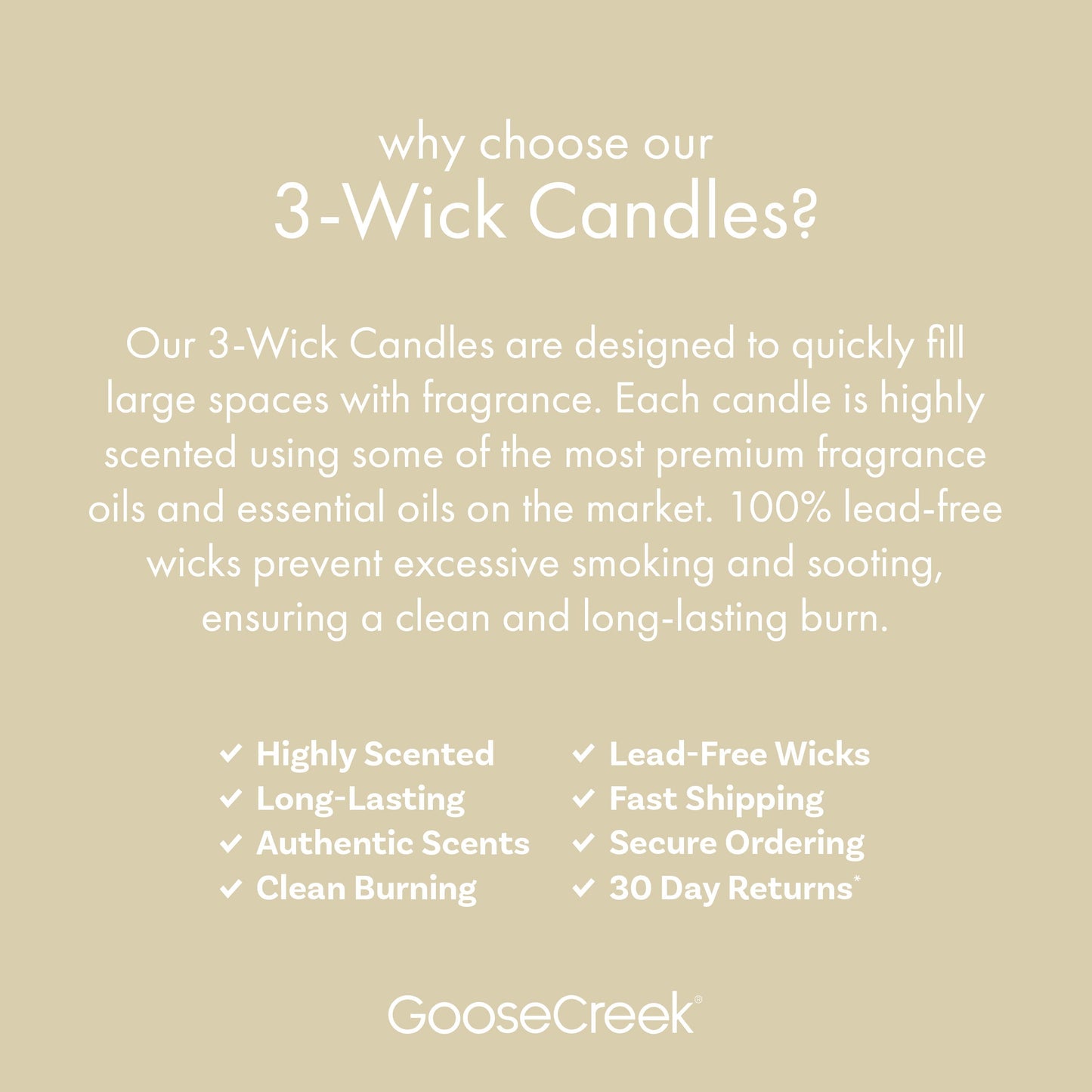 Vanilla Bean 3-Wick Candle