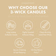 Load image into Gallery viewer, Vanilla Bean 3-Wick Candle
