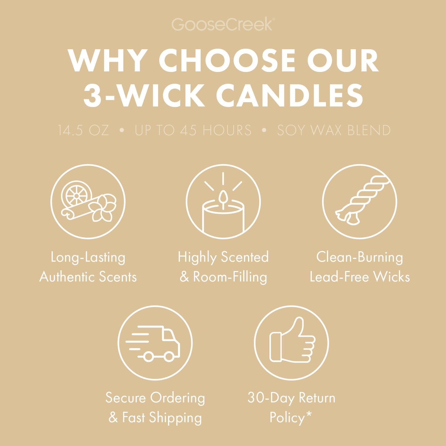 Vanilla Bean 3-Wick Candle