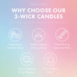 Vanilla Birthday Cake Large 3-Wick Candle