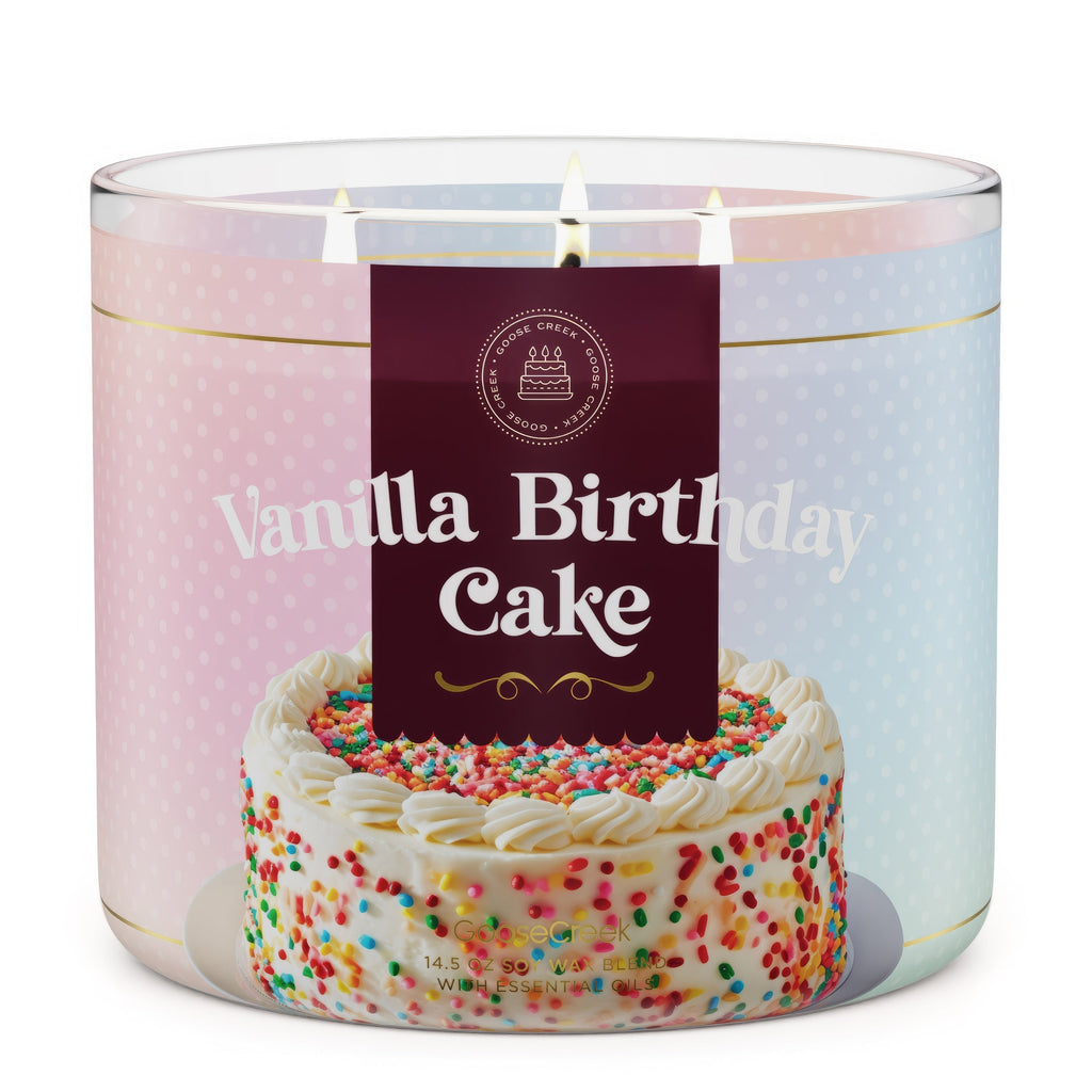 Vanilla Birthday Candle Vanilla Birthday Candle