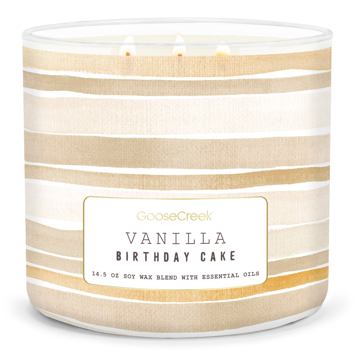 Vanilla Birthday Cake 3-Wick Candle