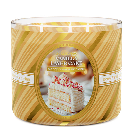Vanilla Layer Cake 3-Wick Candle
