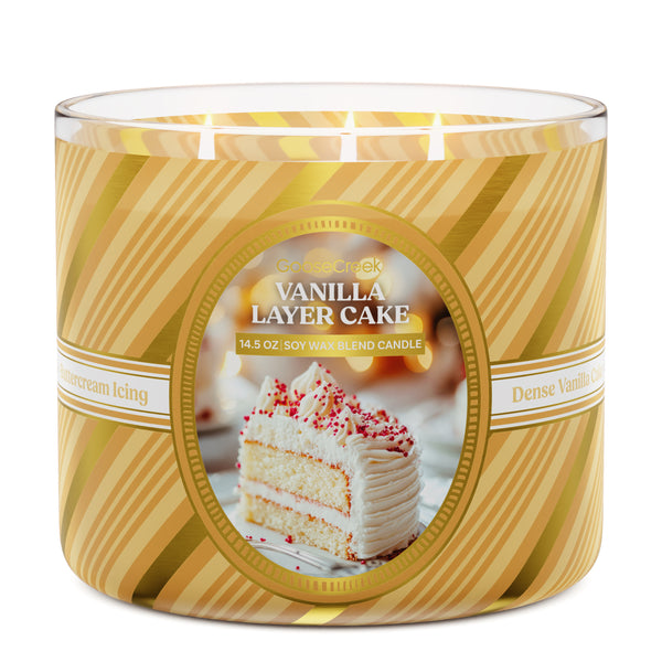 Vanilla Layer Cake 3-Wick Candle
