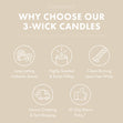 Vanilla Pumpkin Waffle Large 3-Wick Candle