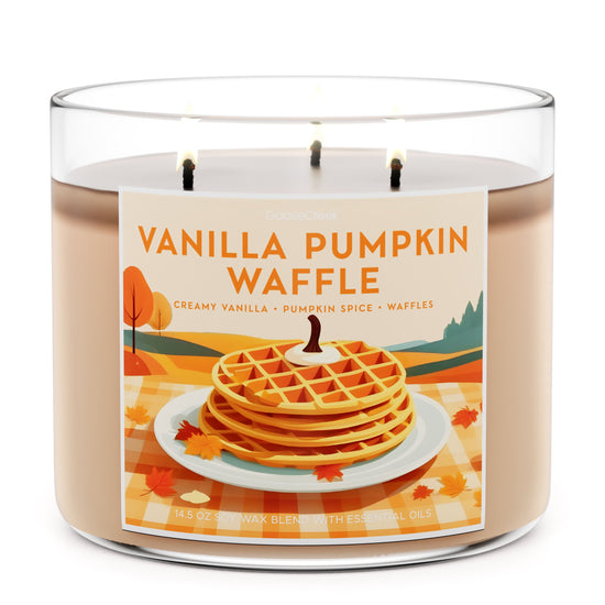 Vanilla Pumpkin Waffle Large 3-Wick Candle