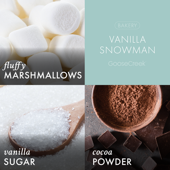 Vanilla Snowman 3-Wick Candle