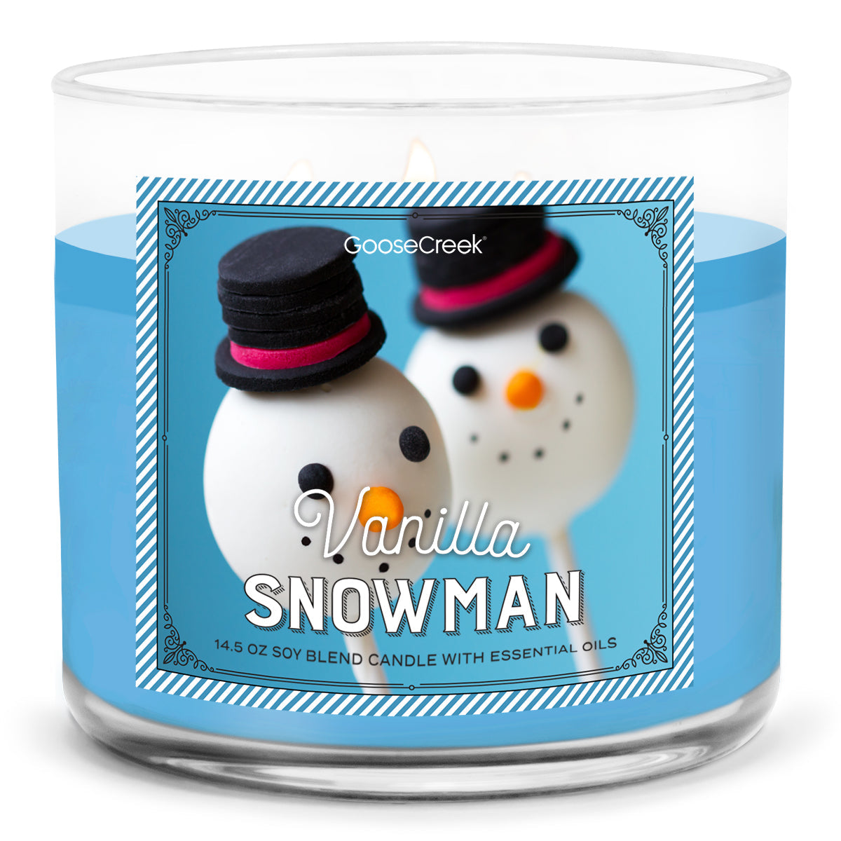 Vanilla Snowman Large 3-Wick Candle