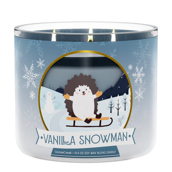 Vanilla Snowman Large 3-Wick Candle