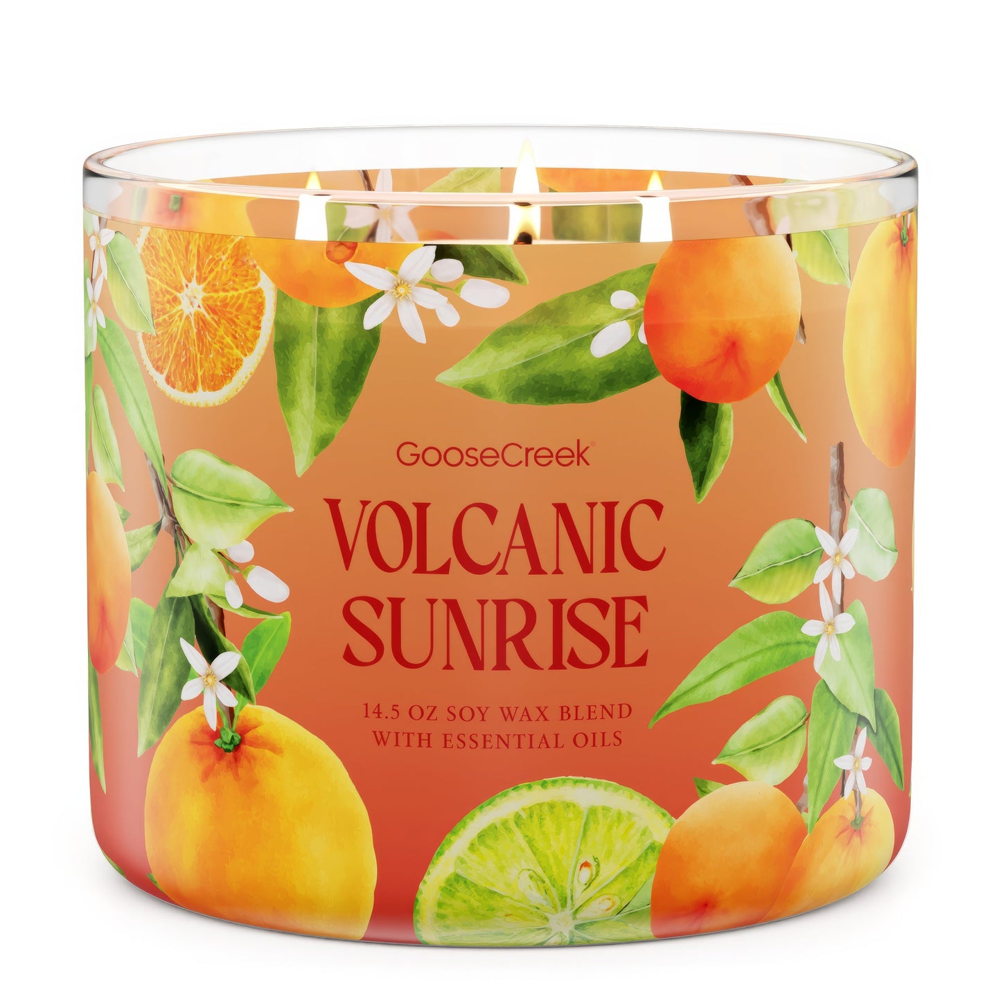 Volcanic Sunrise Large 3-Wick Candle