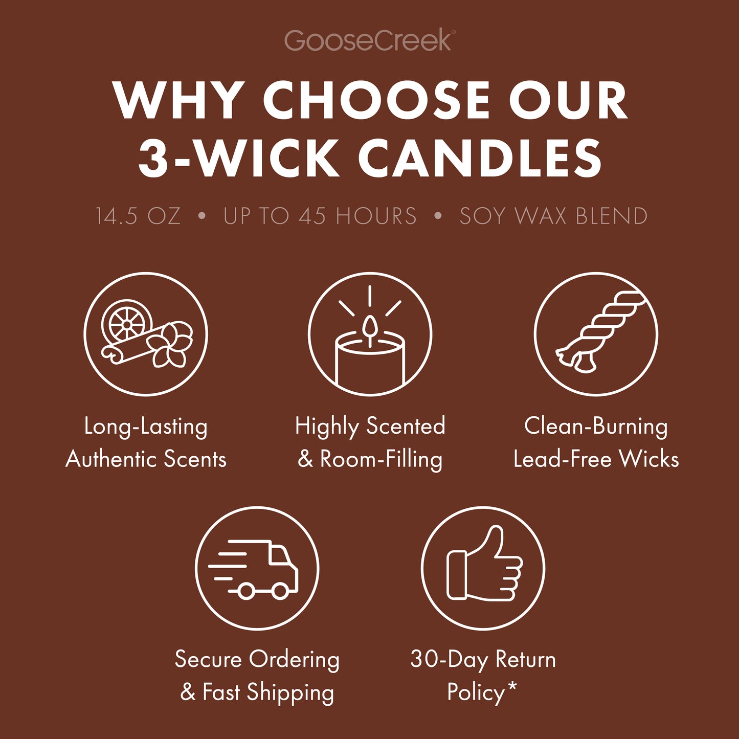 Warm Apple Spice 3-Wick Candle