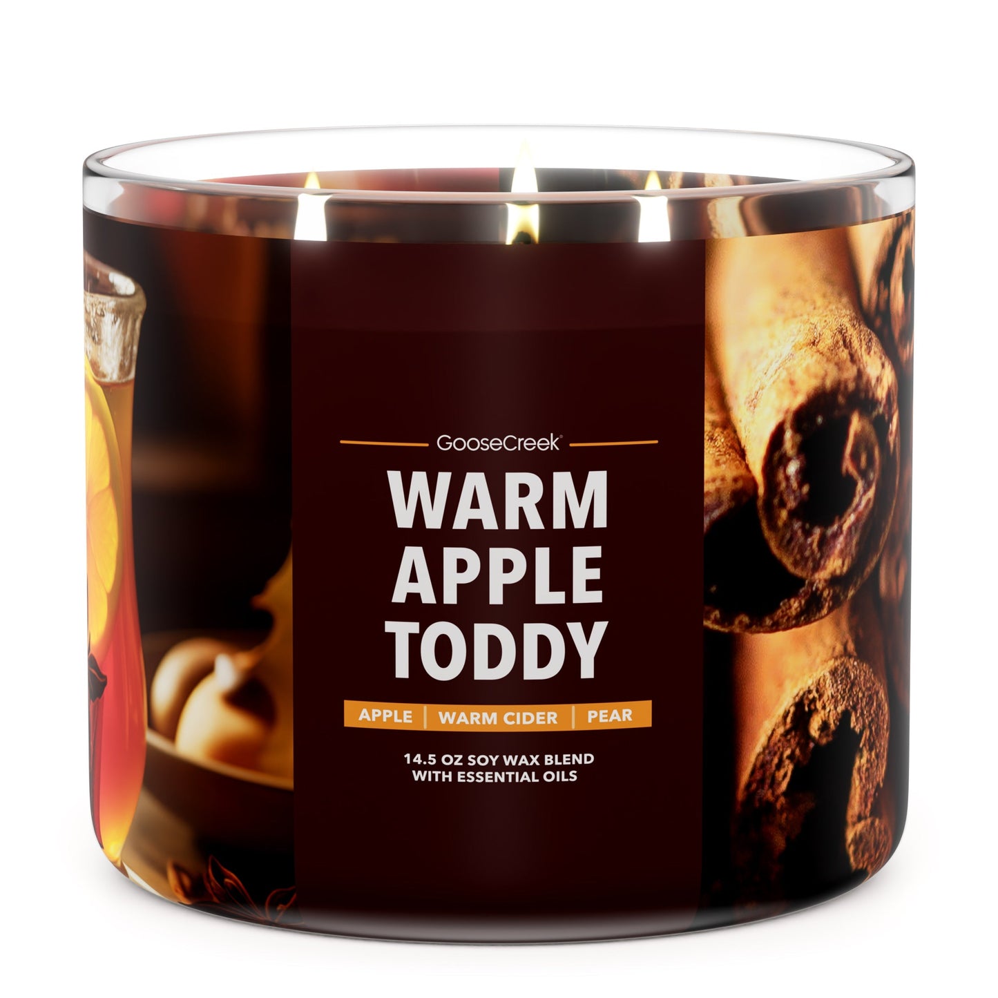 Warm Apple Toddy 3-Wick Candle