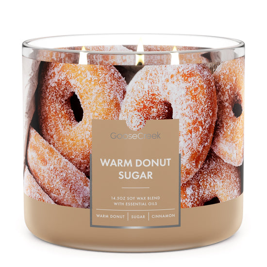 Warm Donut Sugar 3-Wick Candle