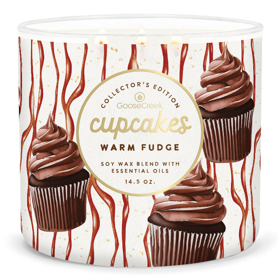 Warm Fudge Cupcake 3-Wick Candle