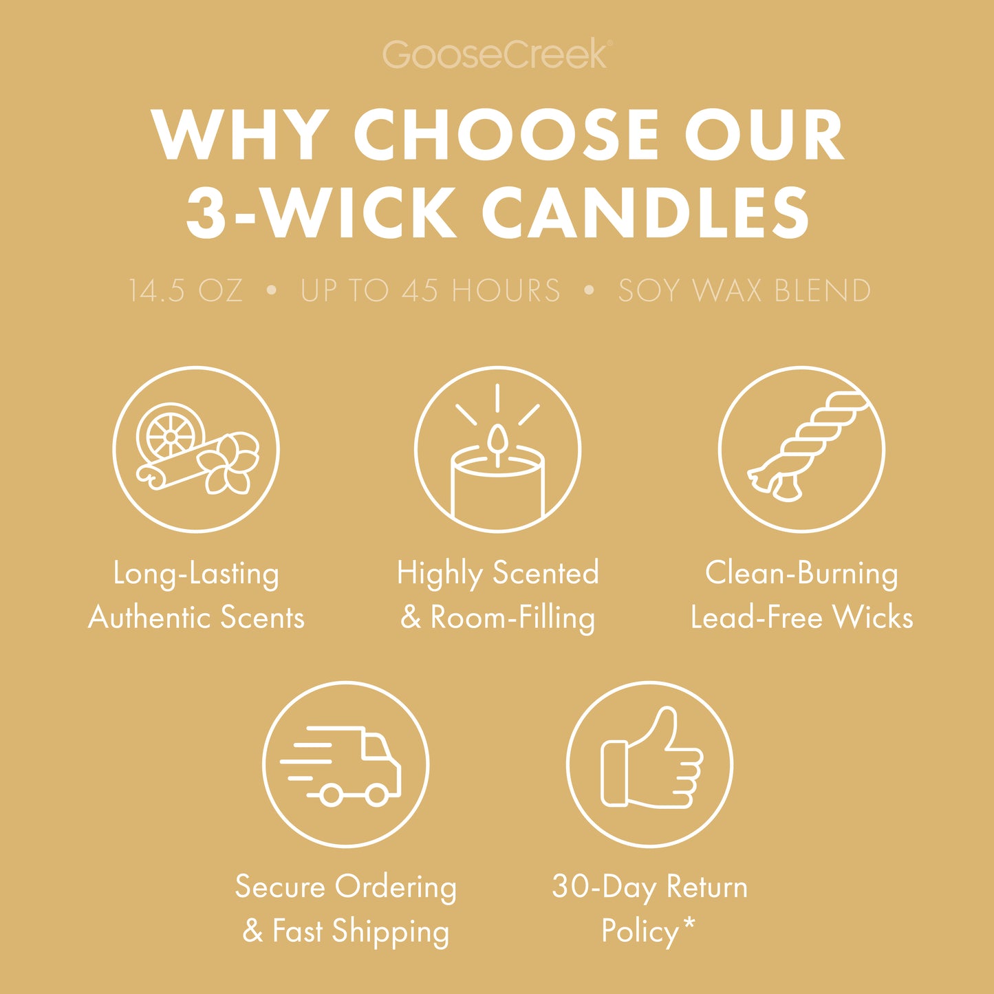 Warm Snickerdoodle 3-Wick Candle