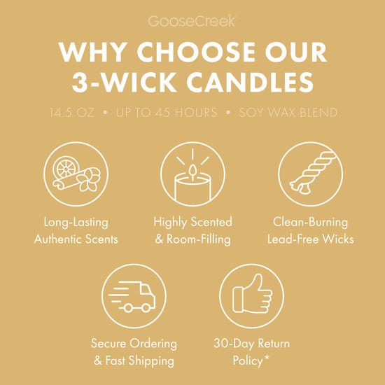 Warm Snickerdoodle 3-Wick Candle