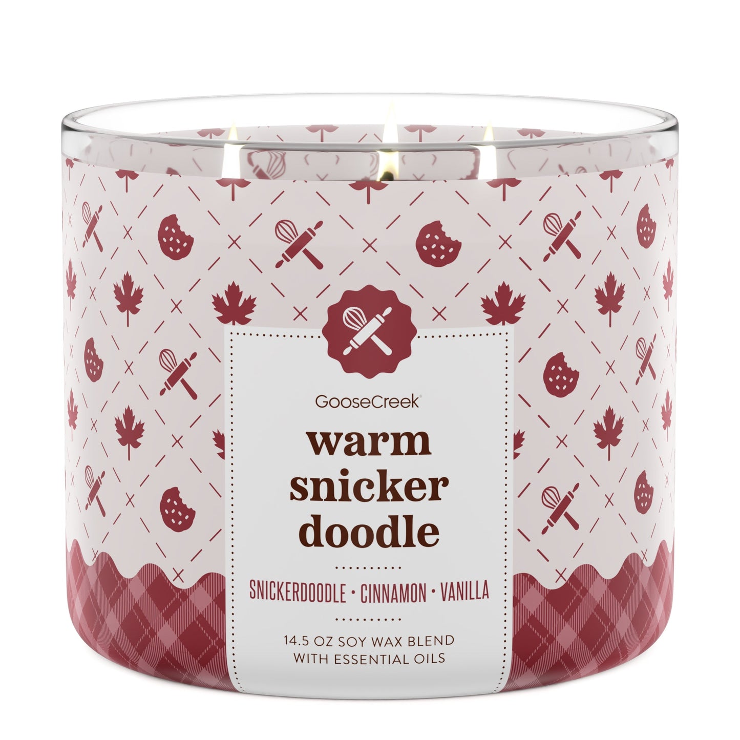 Warm Snickerdoodle 3-Wick Candle