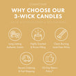 Load image into Gallery viewer, Warm &amp;amp; Welcome 3-Wick Candle
