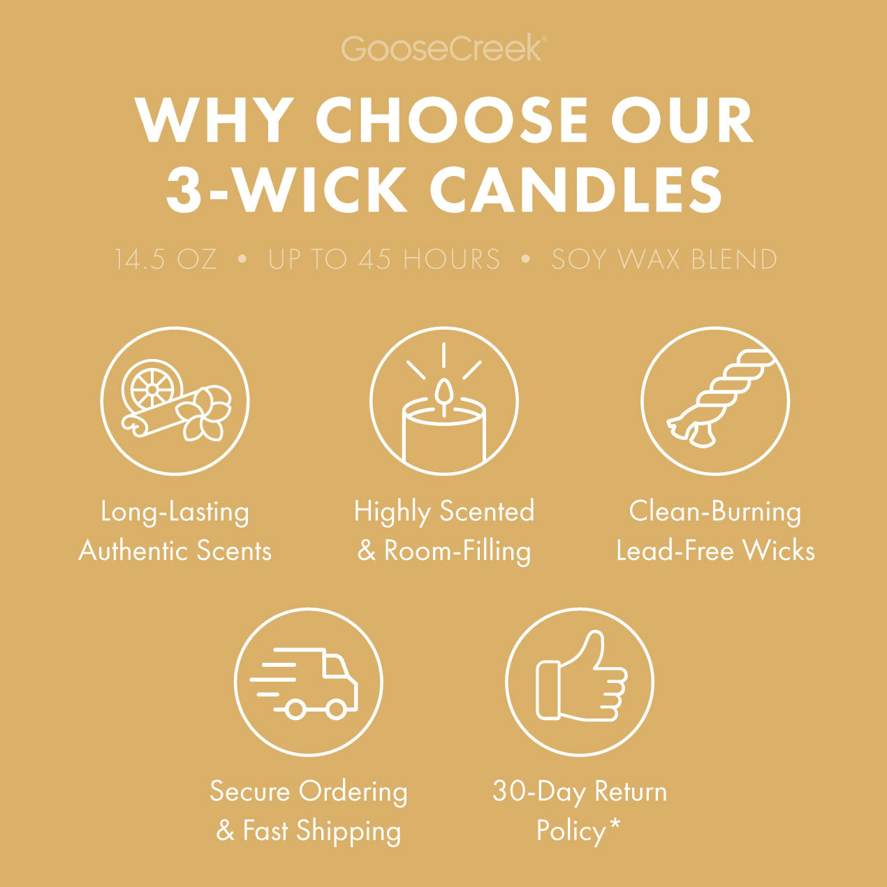 Warm & Welcome 3-Wick Candle