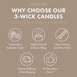 Warm & Welcome Large 3-Wick Candle