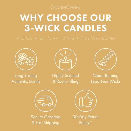 Warm & Welcome 3-Wick Candle