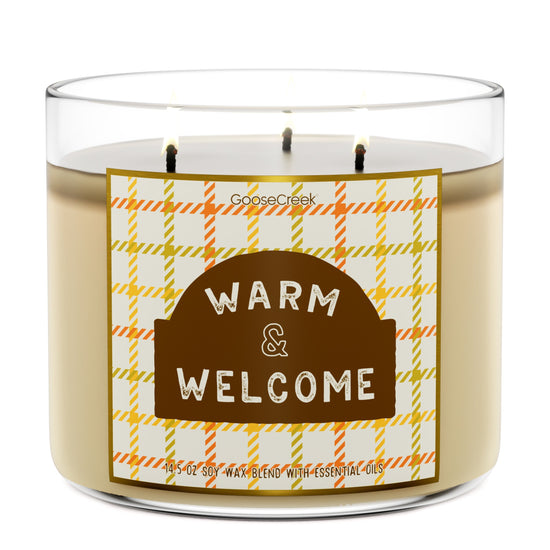 Warm & Welcome 3-Wick Candle