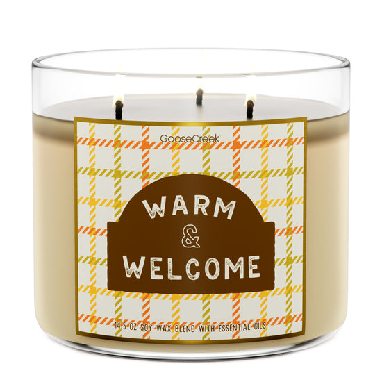 Warm & Welcome Large 3-Wick Candle