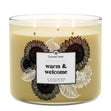 Load image into Gallery viewer, Warm &amp;amp; Welcome Odor Eliminating 3-Wick Candle
