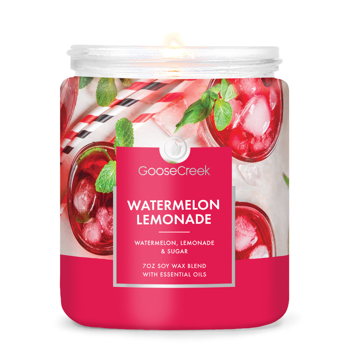 Load image into Gallery viewer, Watermelon Lemonade 7oz Single Wick Candle
