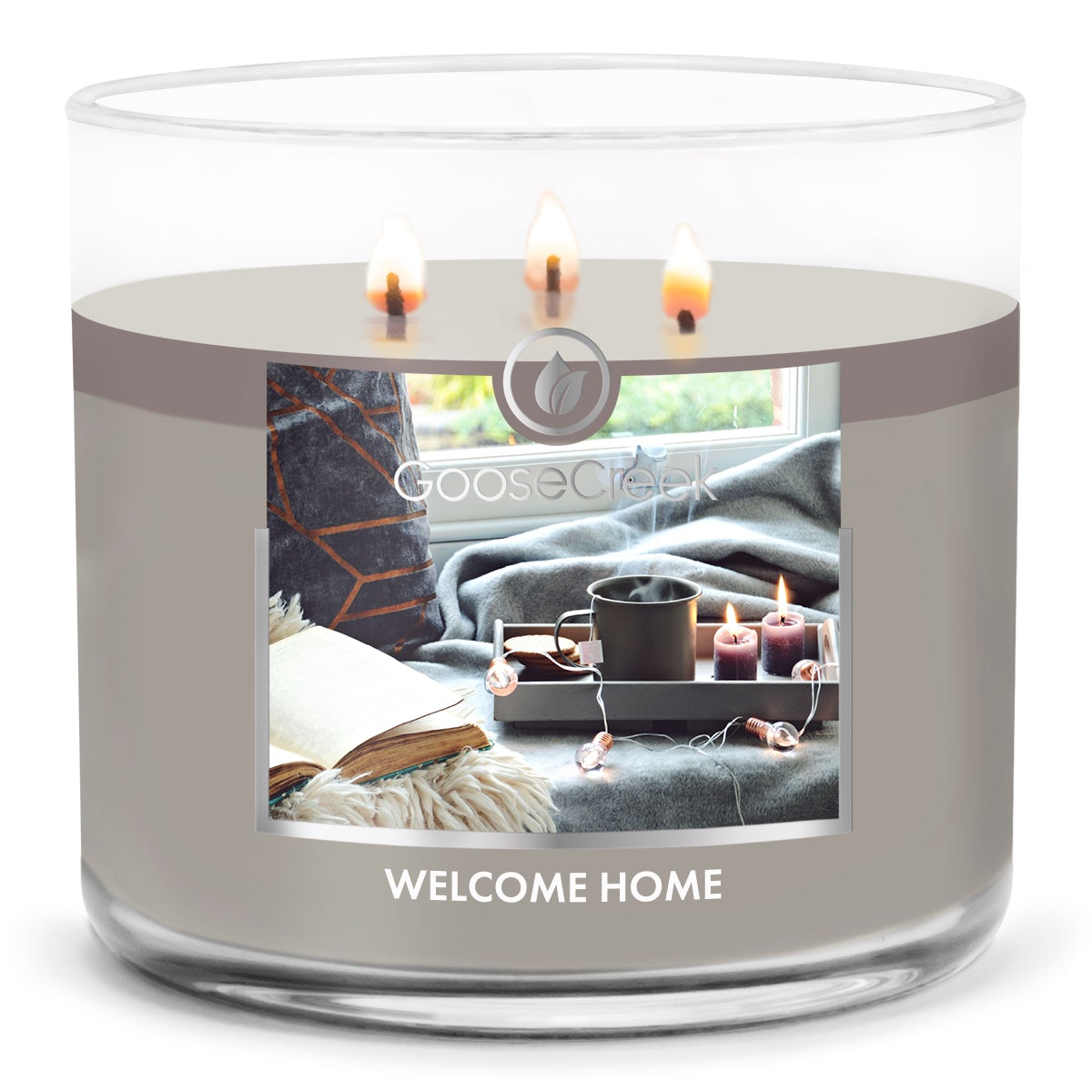 Load image into Gallery viewer, Welcome Home Large 3-Wick Candle
