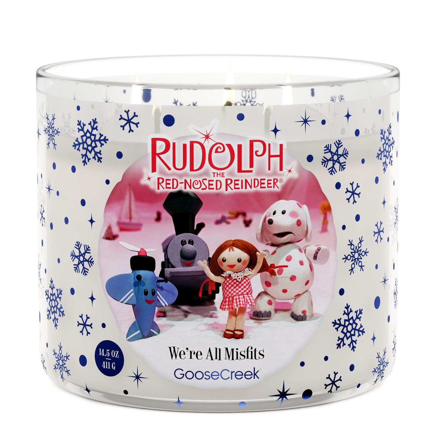 We're All Misfits - Rudolph the Red-Nosed Reindeer© 3-Wick Candle