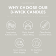 Load image into Gallery viewer, White Christmas 3-Wick Candle
