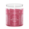 White Christmas Cake 7oz Single Wick Candle