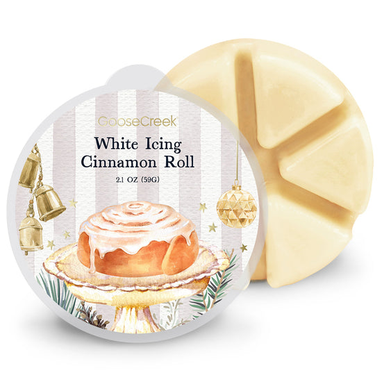 White Icing Cinnamon Roll Candle - Indulgent Aromas for a Cozy Atmosphere –  Goose Creek Candle