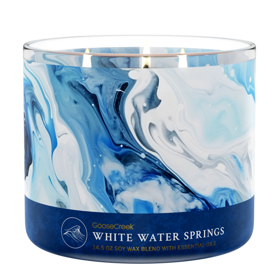 White Water Springs 3-Wick Candle