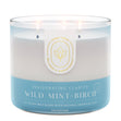 Load image into Gallery viewer, Wild Mint &amp;amp; Birch Aromatherapy 3-Wick Candle
