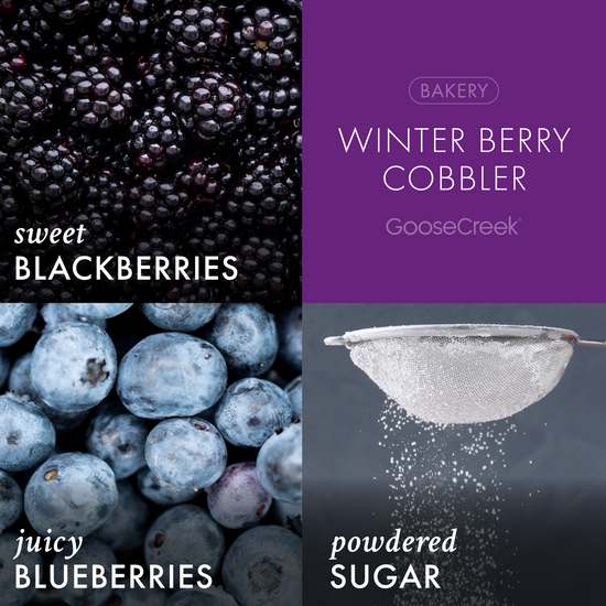 Winter Berry Cobbler 3-Wick Candle