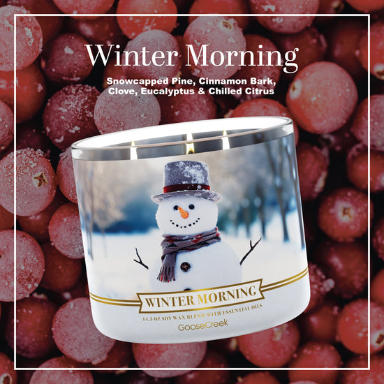 Winter Morning 3-Wick Candle