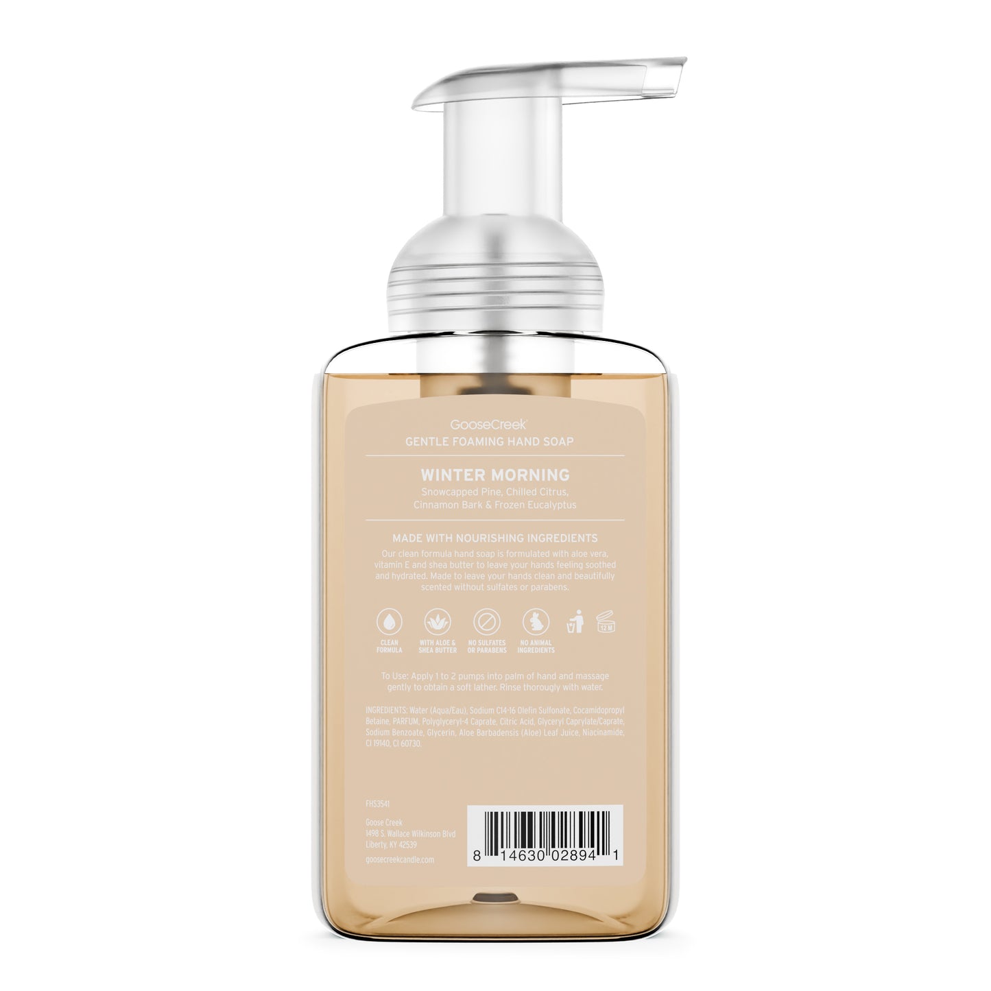 Winter Morning Lush Foaming Hand Soap