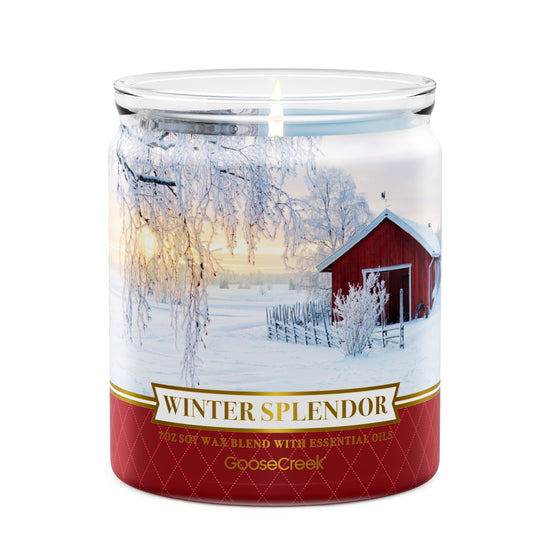 Winter Splendor 7oz Single Wick Candle