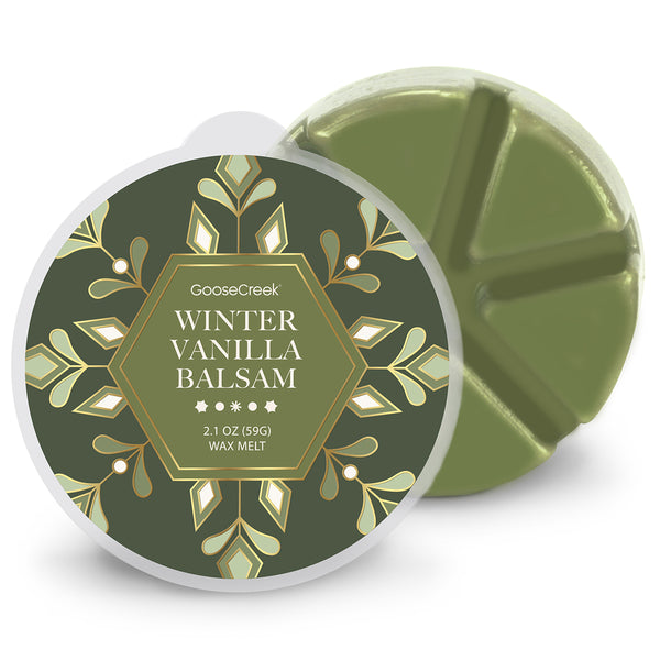 Winter Vanilla Balsam Wax Melt - Warm and Inviting Fragrance for
