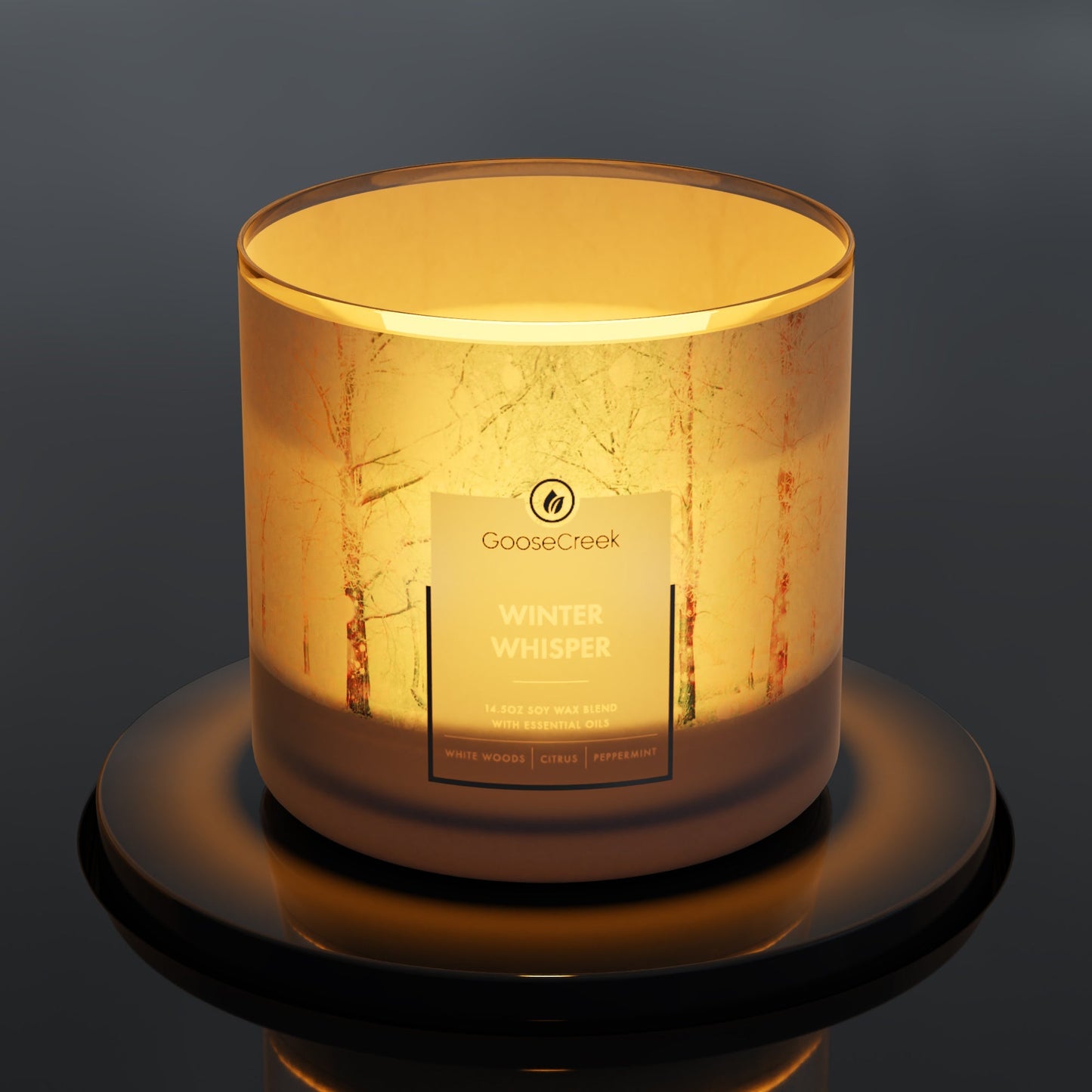 Load image into Gallery viewer, Winter Whisper Large 3-Wick Candle
